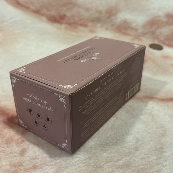 Joon X Moon Lavender Celebration Set Scented Whipped Soap & Sugar Cubes NWT - Picture 7 of 14